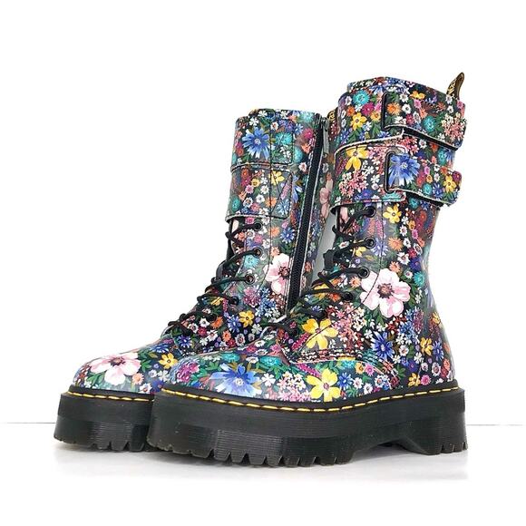 Dr. Martens Shoes - Dr Martens Jagger Wanderlust Lace Up Mid Calf Platform Boots Women’s 6 Shoes